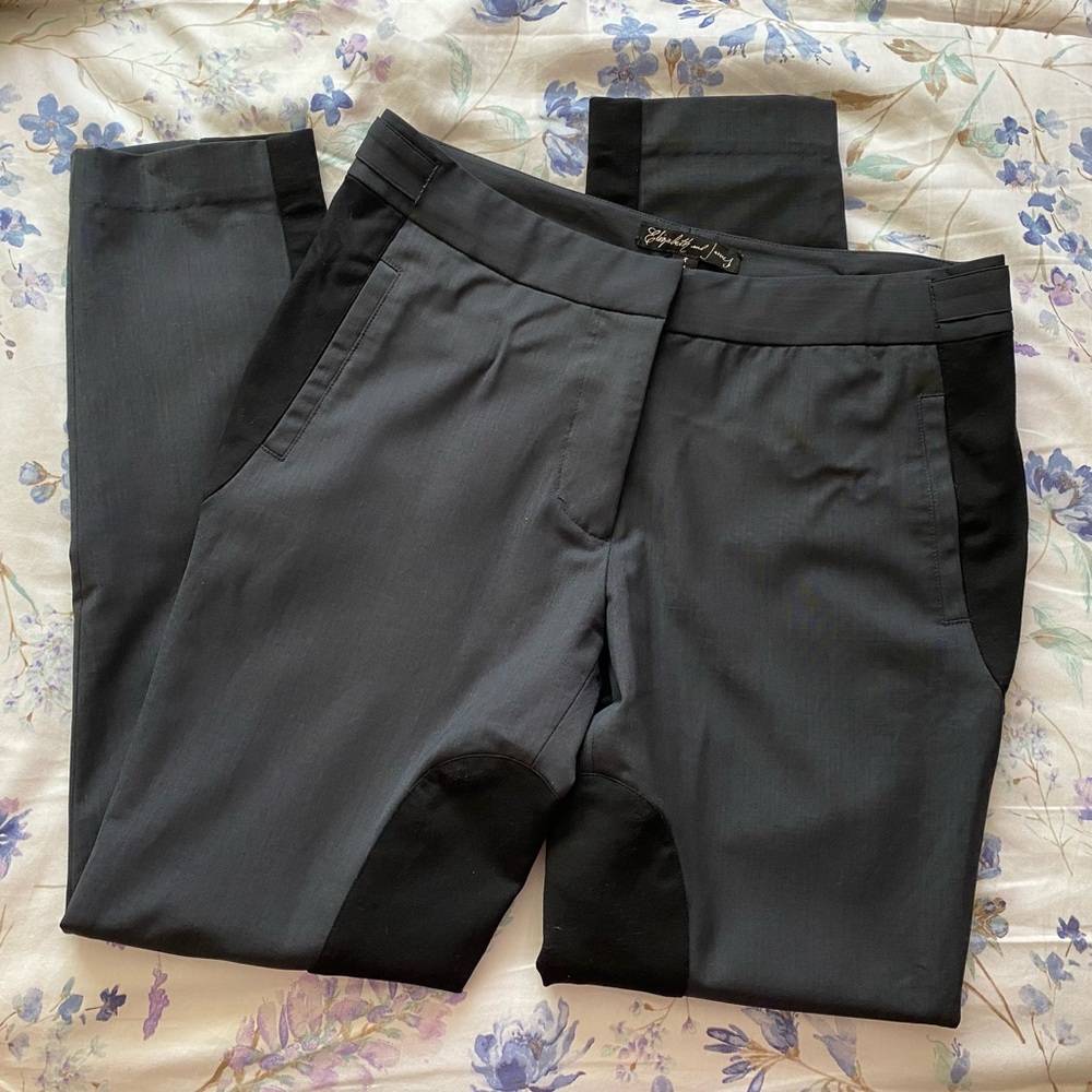 Elizabeth and James Wool Blend Riding Pants in Size 8